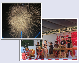 郡山夏祭りの花火