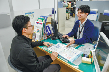 「書かない窓口」の運用を開始