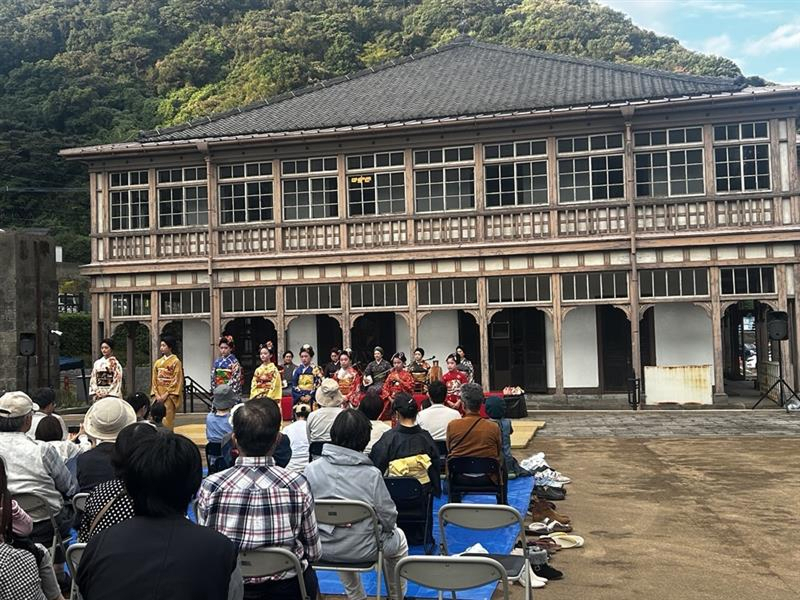 遺産を活用したイベントの様子