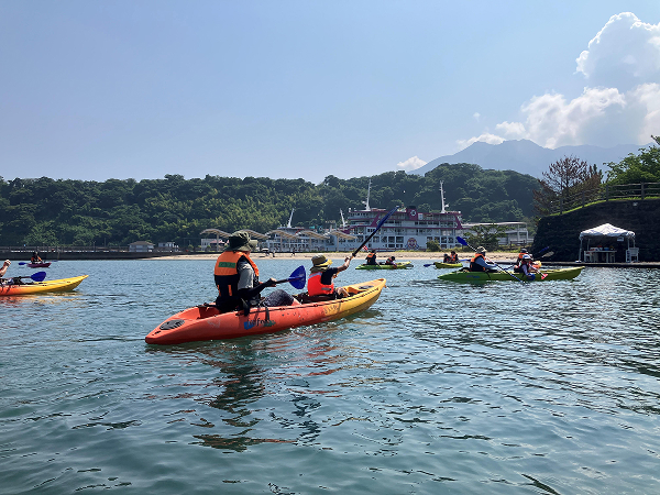 桜島カヌー教室（桜島公民館）