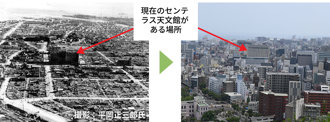 現在のセンテラス天文館がある場所　撮影：平岡正三郎氏