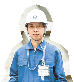 道路建設課 清水さん