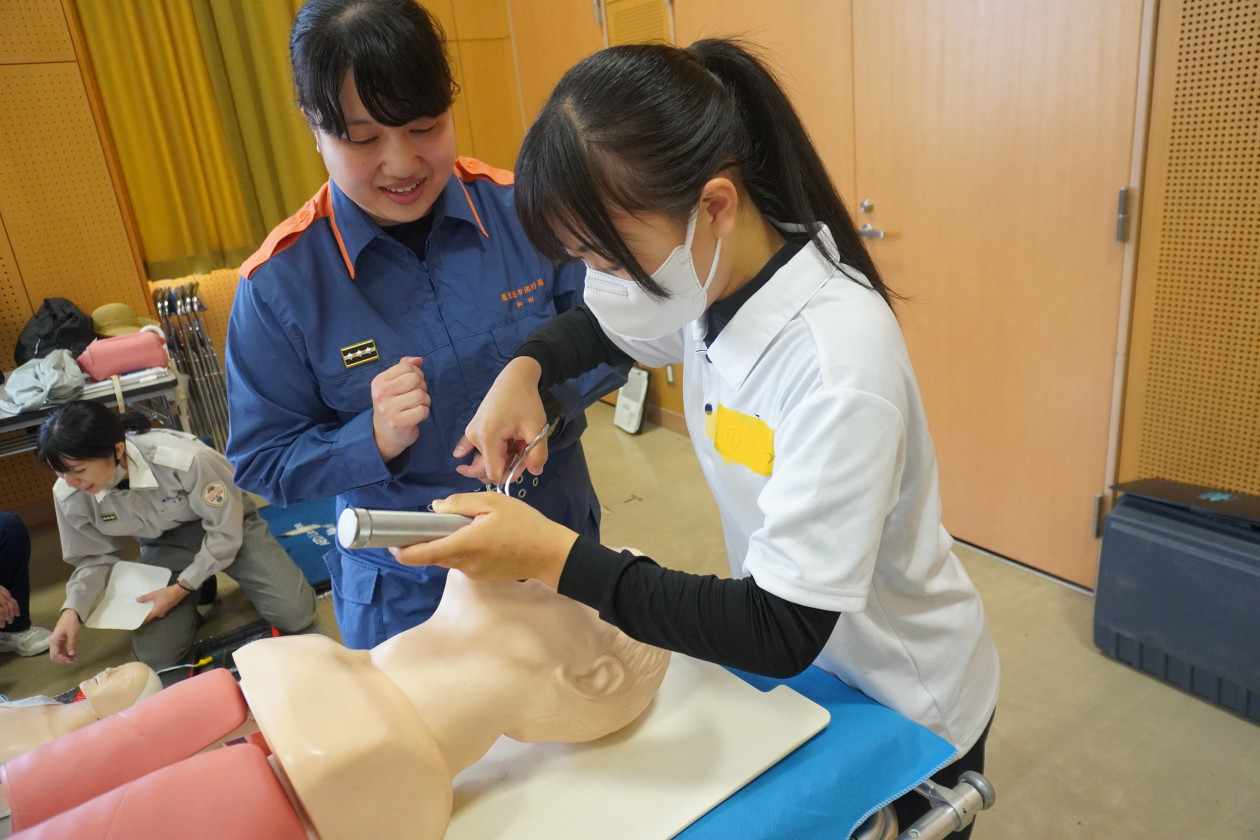 ＼女性限定／消防・警察・海保おしごと体験会