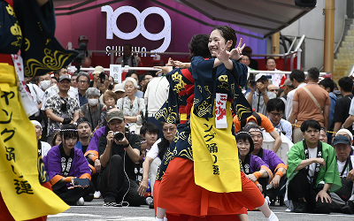 本市に思いを寄せる皆さんとともに 渋谷が鹿児島に染まった２日間
