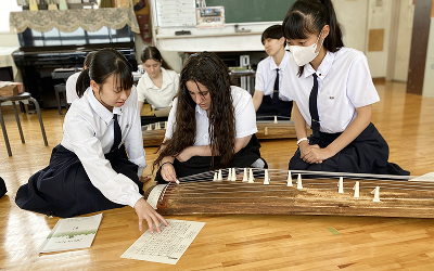 姉妹都市・米マイアミ市の高校生が来鹿