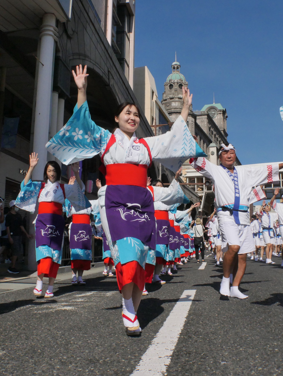 おはら祭踊り連
