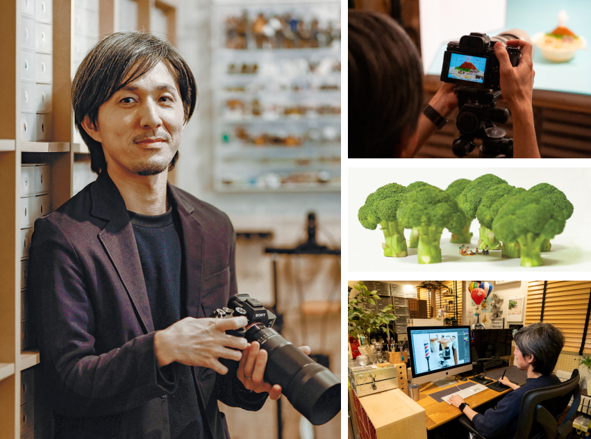 ミニチュア写真家・見立て作家 田中 達也 さん