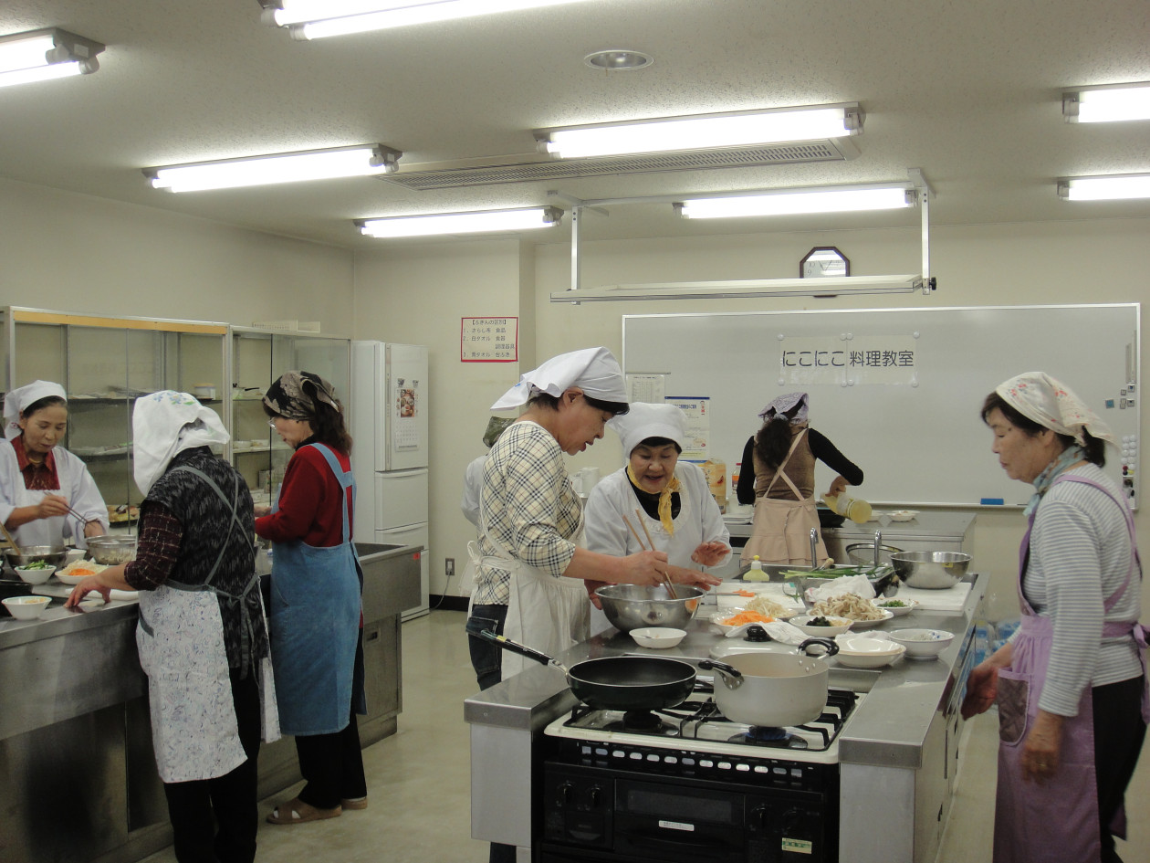食生活改善推進員と作る料理教室