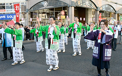 笑顔と活気でまちが沸いた２日間