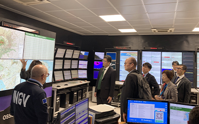 姉妹都市盟約65周年 伊・ナポリ市を訪問