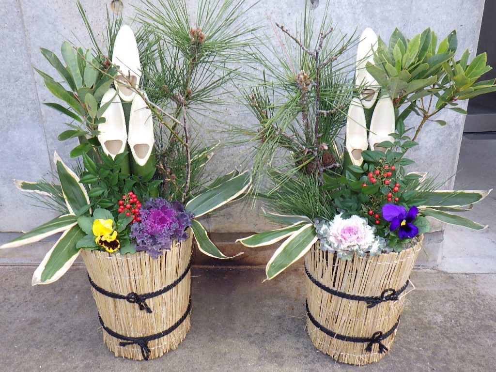 親子ミニ門松作り