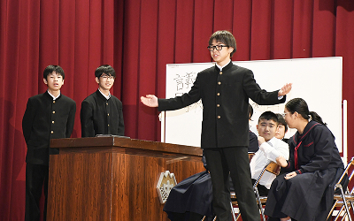 熱く思い描く“桜島の未来”を劇で上演