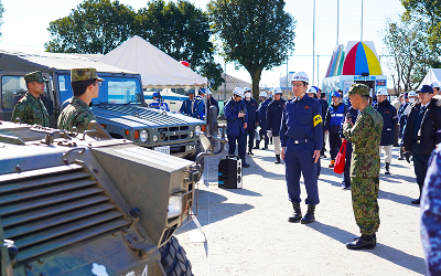 防災体制を確認 桜島火山爆発総合防災訓練