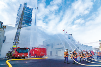 新春恒例 消防出初式