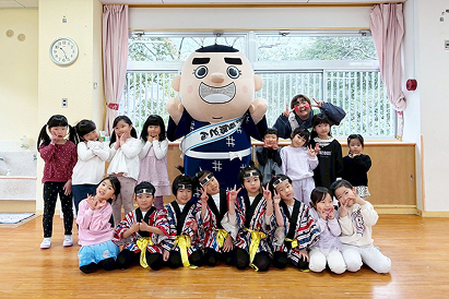 かごしま観光PRキャラクター「西郷どん」がやってきた！