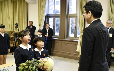 愛情たっぷりに育てた桜島大根