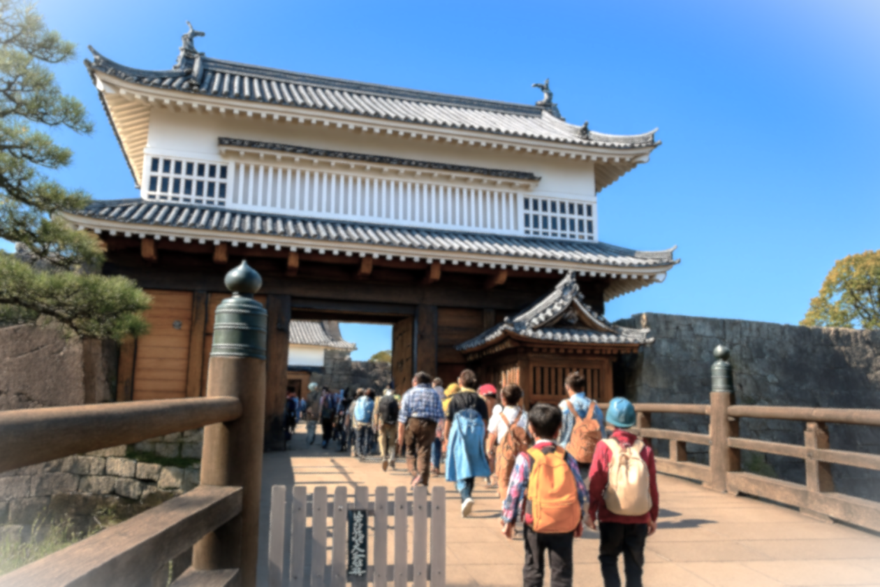 御楼門・桜ウォーキング