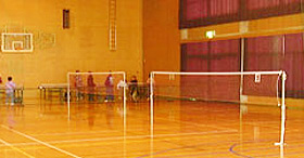 かごしま健康の森公園の体育館