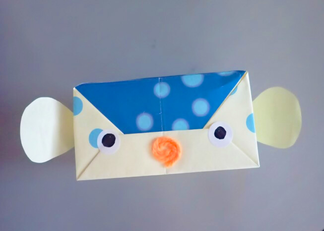 いおの日「ハコフグのぼうしをつくろう」