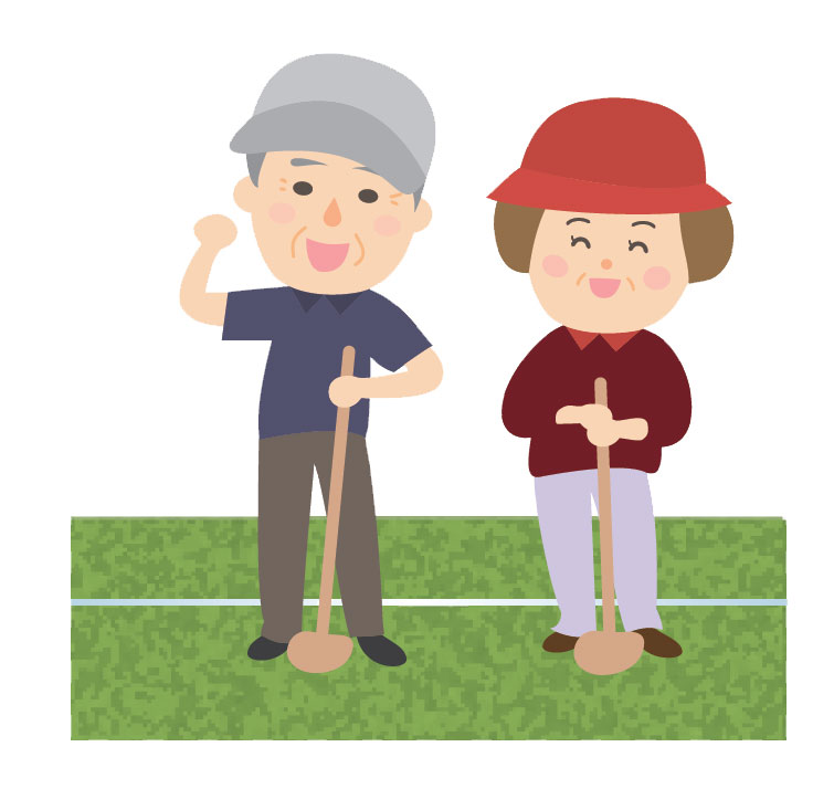 グラウンド・ゴルフ大会(全チーム2ラウンド)