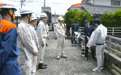 災害への備えを万全に
