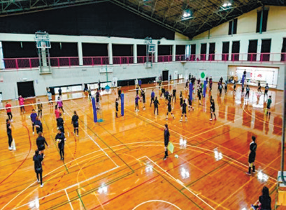 市民体育館ソフトバレー・バレーボール交歓大会（女性の部）