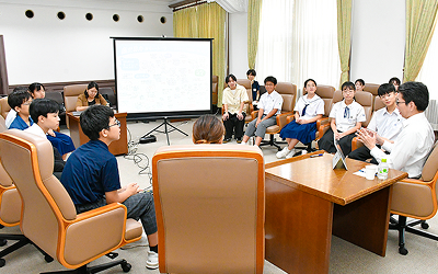 中学生が考えるミライ～鹿児島市みらいトーク～