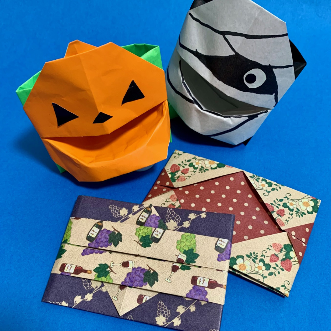 おりがみあそび体験会（ハロウィーン・当館キャラクター）