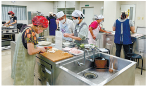 西部保健センターいきいき料理教室
